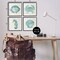 Stupell Industries Aquatic Sea Life Impressions 4pc Framed Giclee Set Design by Susan Arnot